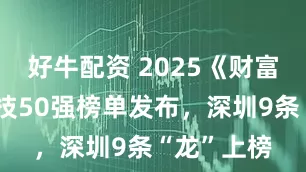 好牛配资 2025《财富》中国科技50强榜单发布，深圳9条“龙”上榜